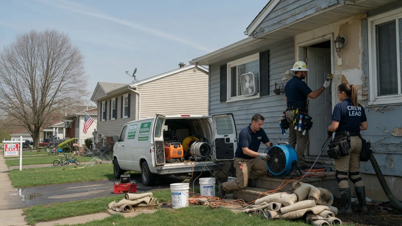 Flood Cleanup in Fort Bliss, TX near me